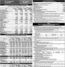 Condensed Consolidated Statement of Financial Position