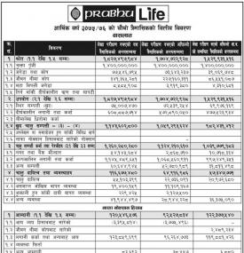 Unaudited Financial Result 