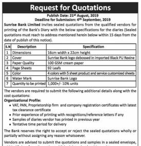 Request for Question 