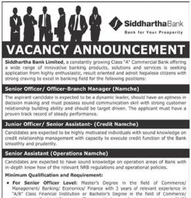 Banking Career