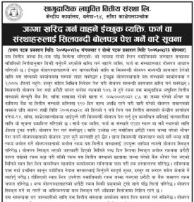 Tender Notice