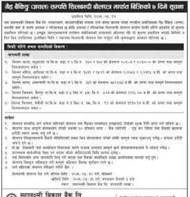 गैह्र बैंकिङ सम्पक्ति विक्रिमा