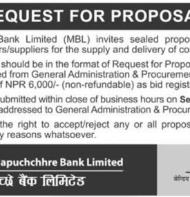Request for Proposal