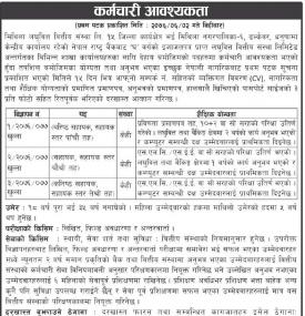 Job Vacancy - रोजगारीको अवसर