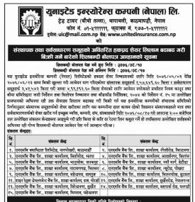 Share Auction Notice