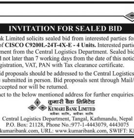 Invitation for Sealed Bid