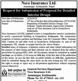 Request for Submission of  Proposal