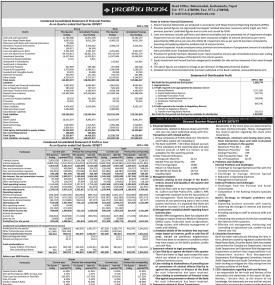 Condensed Statement of Financial Position