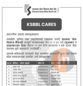 आज खुल्ला रहने शाखाहरुको जानकारी