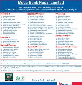 Mega Branch Opening Service