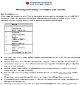 Branch Opening Notice (Inside Valley)