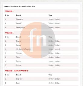 EBL Branch Opening Notice