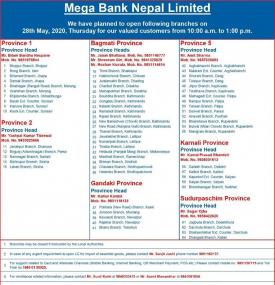 Mega Branch Opening Service