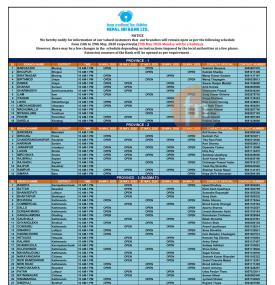 Nepal SBI Banking Hours
