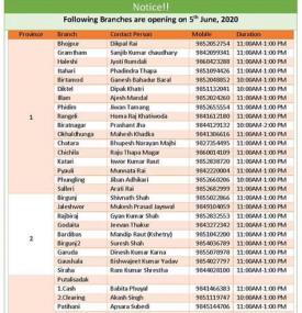 Century Branch Opening Update