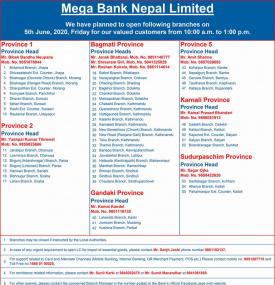 Mega Branch Opening Service