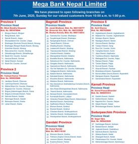 Mega Branch Opening Service