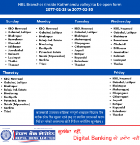 NBL Branch Opening Notice