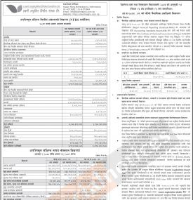 लक्ष्मी लघुवित्तको खुद नाफा १६ करोड ७ लाख रुपैयाँ - Q4 Report -
