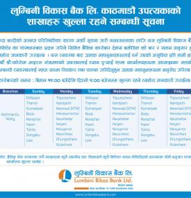 Branch Opening Hours - KTM Valley