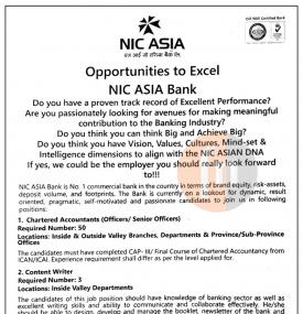 Banking Career Opportunity 