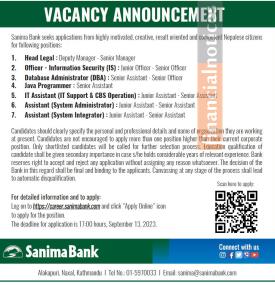 Banking Career -