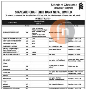 New Interest Rate Release 