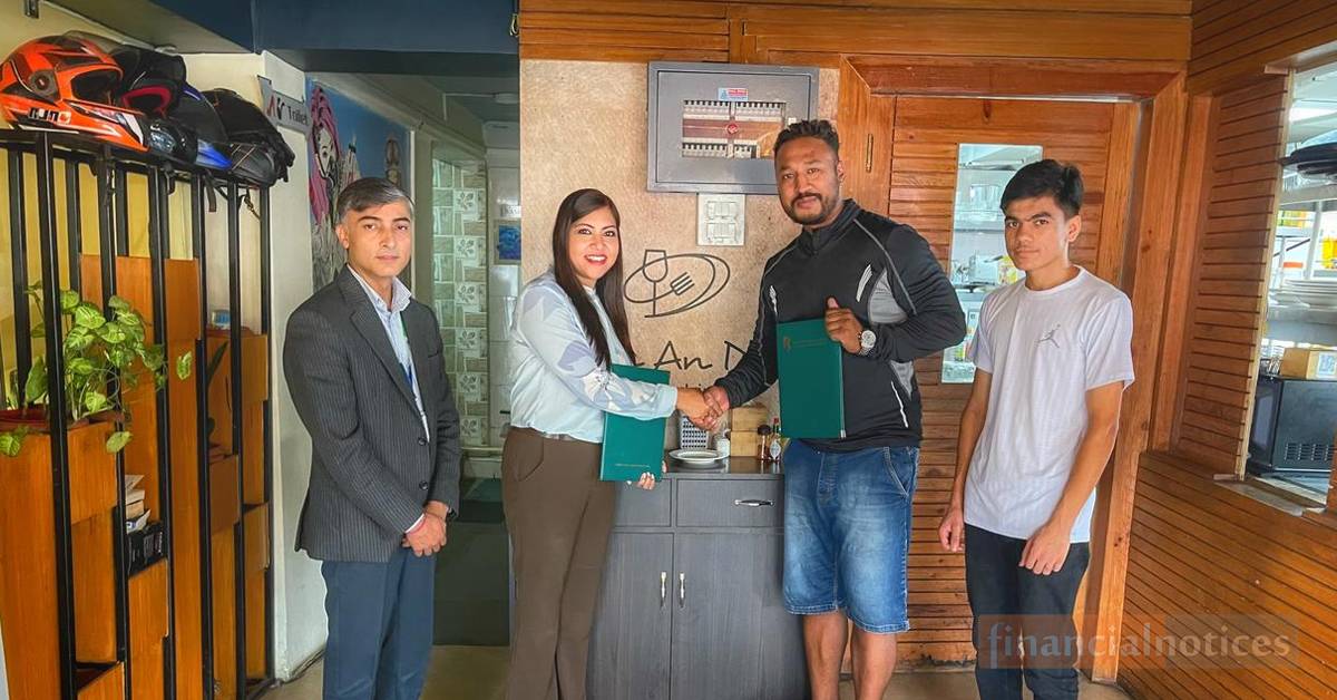 कामना सेवा विकास बैंक र Doech and Doris रेस्टुरेन्ट बीच मर्चेन्ट सम्झौता