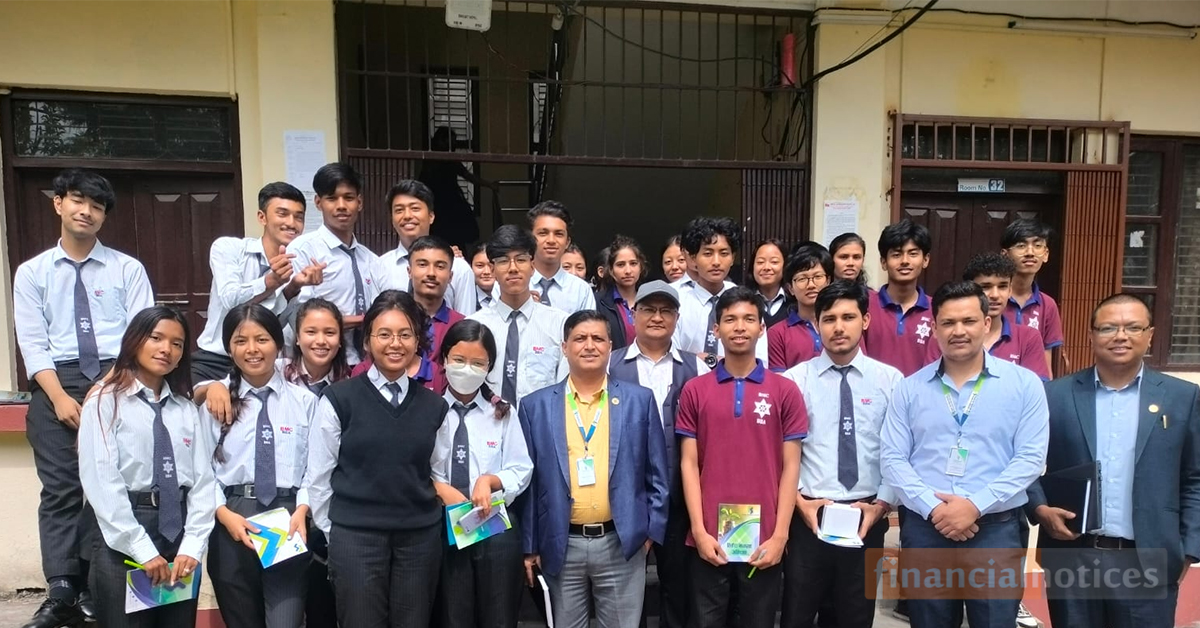 कामना सेवा विकास बैंकद्वारा भक्तपुर बहुमुखी क्याम्पसमा वित्तीय साक्षरता कार्यक्रम सम्पन्न